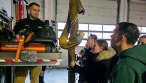 Wizyta w JRG nr 2 Warszawa-Włochy